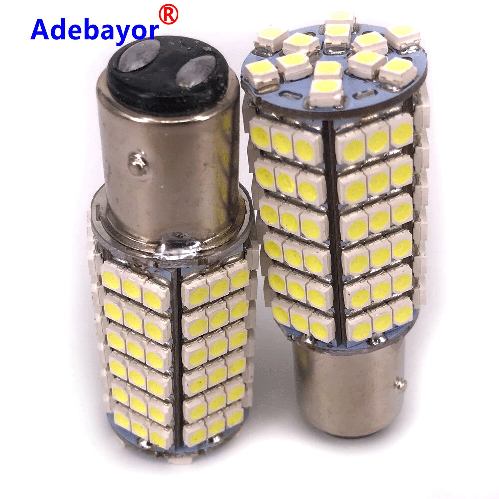 2PCS ڵ 1157 BAY15D 120 LED 3528 SMD 12V ڵ 극ũ Ʈ  Ʈ   Ʈ 극ũ ȭƮ